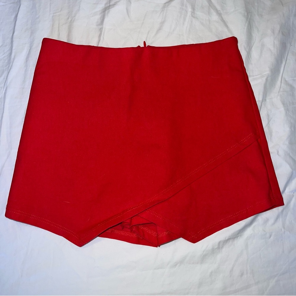 Red Skort Size S